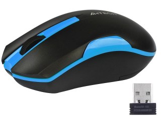 Mysz A4 Tech V-Track G3-200N-1 bezprzewodowa czarna niebieska