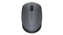 Mysz bezprzewodowa Logitech M170 szara ergonomiczna do biura