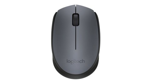 Mysz bezprzewodowa Logitech M170 szara ergonomiczna do biura