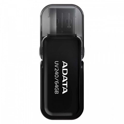 Pendrive Adata UV240 64GB USB 2.0 czarny z klapką