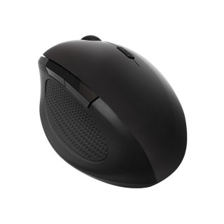 Mysz optyczna LogiLink ID0139 2.4GHz ergonomiczna czarna 1600dpi