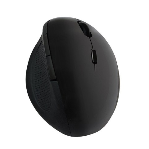Mysz optyczna LogiLink ID0139 2.4GHz ergonomiczna czarna 1600dpi