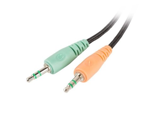 Słuchawki Natec Bear 2 czarne nauszne z mikrofonem stereo