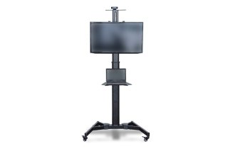 Stojak mobilny Digitus 1xLCD max 70 cali do 50kg z półką