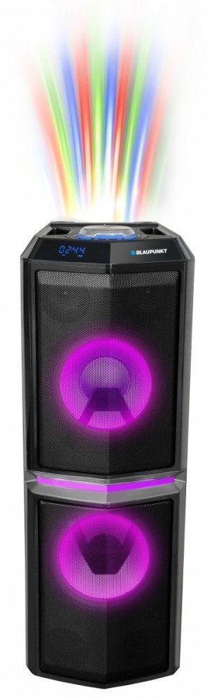 System audio Blaupunkt PS10DB LED karaoke 1200W mobilny głośnik