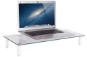 Podstawka pod monitor Digitus szklana 56x21cm ergonomiczna do 20kg
