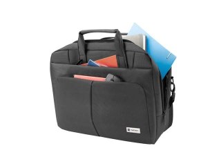 Torba Natec Gazelle 13 14 czarna funkcjonalna pojemna z systemem trolley