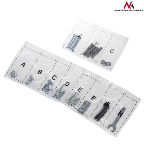 Uchwyt TV Maclean MC-781 26-55 cali do 45kg uniwersalny czarny