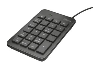 Klawiatura numeryczna Trust Xalas USB stylowa płaska do laptopa Windows