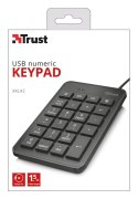 Klawiatura numeryczna Trust Xalas USB stylowa płaska do laptopa Windows