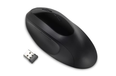 Bezprzewodowa mysz Kensington Pro Fit Ergo Black ergonomiczna do biura USB