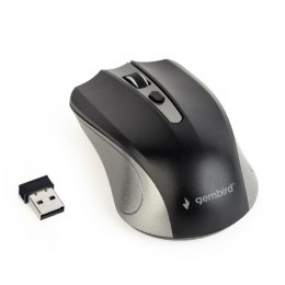 Mysz Gembird MUSW-4B-04-GB bezprzewodowa optyczna szaro-czarna ergonomiczna