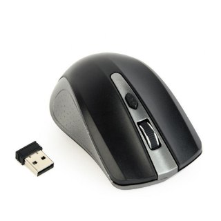 Mysz Gembird MUSW-4B-04-GB bezprzewodowa optyczna szaro-czarna ergonomiczna