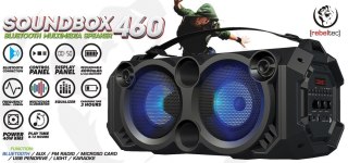 Głośnik Bluetooth Rebeltec SoundBox 460 mobilny z RGB i mocą 40W