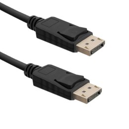 Kabel DisplayPort v1.4 1.5m czarny męski wideo
