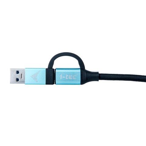 Kabel USB-C do USB-C i USB 3.0 1m z adapterem 100W 4K