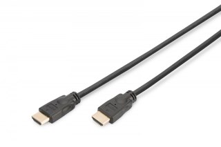 Kabel HDMI 4K HighSpeed z Ethernetem 5m czarny M/M