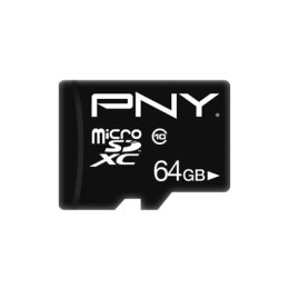 Karta MicroSDHC PNY 64GB Class10 szybka pamięć flash