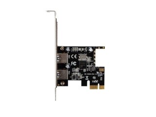 Karta PCI Express USB 3.1 Gen.1 2 porty niskoprofilowy Lanberg