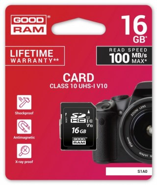Karta SD GOODRAM 16GB Class 10 UHS I szybka i stabilna pamięć