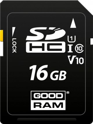 Karta SD GOODRAM 16GB Class 10 UHS I szybka i stabilna pamięć