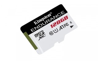 Karta microSD Kingston 128GB Endurance 95 45MB/s C10 A1 UHS-I trwała