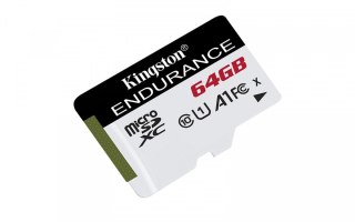 Karta microSD Kingston 64GB High Endurance 95/30MB/s C10 A1 UHS-I
