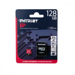 Karta microSDXC Patriot 128GB V30 A1 do nagrywania wideo 4K