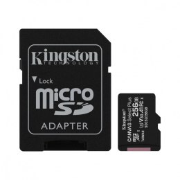 Karta pamięci microSD Kingston 256GB Canvas Select Plus 100 85MB/s