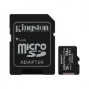 Karta pamięci microSD Kingston 64GB Canvas Select Plus 100MB/s z adapterem