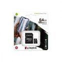 Karta pamięci microSD Kingston 64GB Canvas Select Plus 100MB/s z adapterem