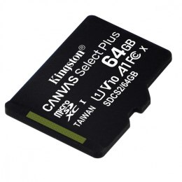 Karta pamięci microSD Kingston 64GB Canvas Select Plus 100MBs wydajna