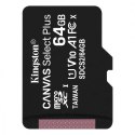 Karta pamięci microSD Kingston 64GB Canvas Select Plus 100MBs wydajna
