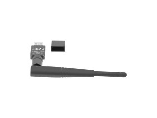 Karta sieciowa USB Lanberg N150 zewnętrzna antena szybki WiFi 150 Mb/s