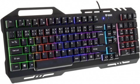 Klawiatura YENKEE YKB 3200 Shadow metalowa RGB dla graczy