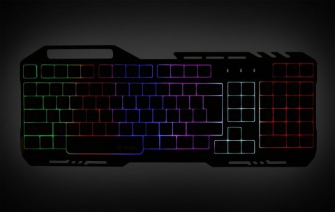 Klawiatura YENKEE YKB 3200 Shadow metalowa RGB dla graczy