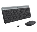 Klawiatura i mysz bezprzewodowa Logitech MK470 Slim stylowy zestaw