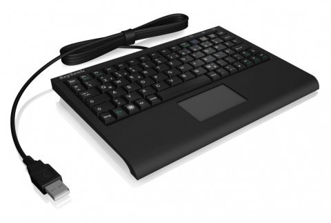 Klawiatura KEYSONIC ACK-3410 mini z touchpadem USB