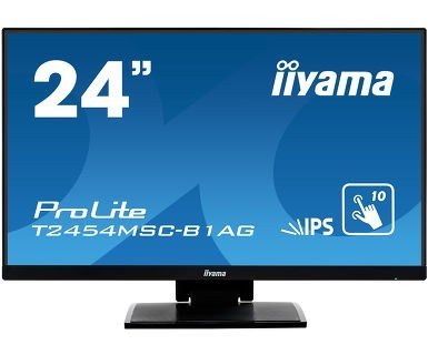 Monitor IIYAMA ProLite T2454MSC-B1AG 24 IPS dotykowy Full HD z antyrefleksem