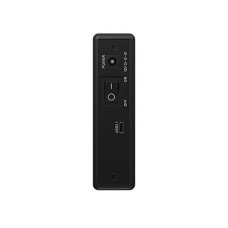 Obudowa IcyBox HDD 3.5 Type-C z USB 3.1 aluminiowa czarna
