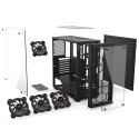 Obudowa KRUX Leda RGB midi tower z hartowanym szkłem i wentylatorami
