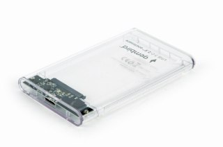 Obudowa zewnętrzna 2.5 Gembird USB 3.0 przezroczysta szybka