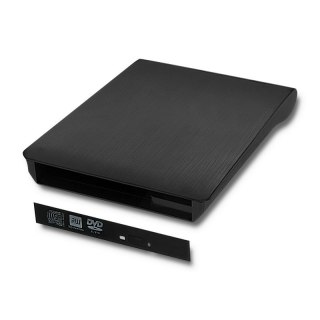 Obudowa Qoltec na napęd CD/DVD SATA USB 3.0 12.7mm z kablami