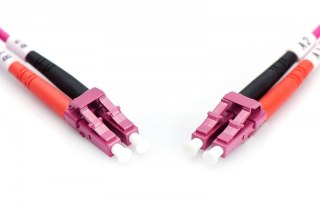 Kabel światłowodowy Digitus FO LC-LC MM 50/125 OM4 duplex LSOH 10m