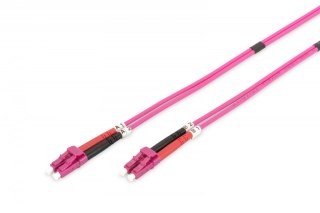Patch cord światłowodowy Digitus LC-LC MM 50/125 OM4 duplex LSOH 3m