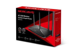 Router TP-LINK Mercusys AC12G AC1200 bezprzewodowy lekki gigabitowy