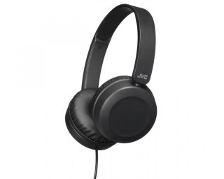 Słuchawki JVC HA-S31M czarne nauszne stereo z mikrofonem 3 5 mm