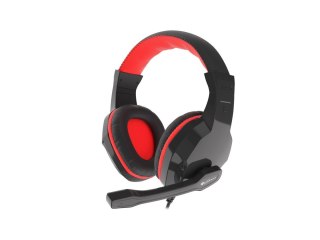Słuchawki dla graczy Genesis Argon 110 z mikrofonem czarno-czerwone