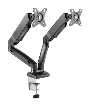 Uchwyt na dwa monitory IcyBox IB-MS304-T do 32 cali biurkowy ergonomiczny