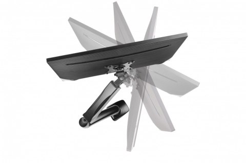 Uchwyt na monitor IcyBox IB-MS303-T 32 cali biurkowy ergonomiczny czarny